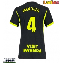 Atletico Madrid Rodrigo Mendoza #4 Replica Away Shirt Ladies 2026-27 Short Sleeve